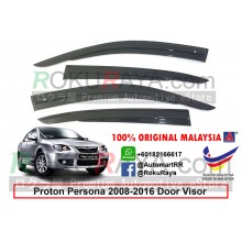 Proton Persona (1st Gen) 2008-2016 AG Door Visor Air Press Wind Deflector (AG Mugen Design)